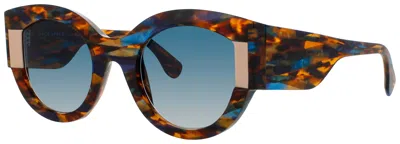 Face À Face Face A Face Acetate Square Sunglasses 49-23-145 In White