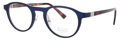 Face À Face Face A Face Alium Club 1 Men's Metal Eyeglasses 48-23-140 In Yellow