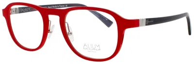 Face À Face Face A Face Alium Club 2 Men's Metal Eyeglasses 50-21-140 In Red