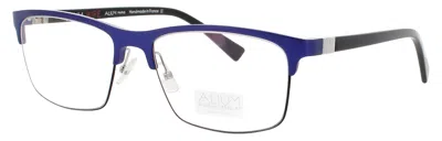 Face À Face Face A Face Alium Wire 5 Men's Metal Eyeglasses 56-18-140 In Blue