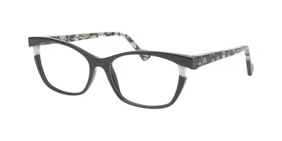 Face À Face Bahia 2 100b Occhiali Da Vista Neri Per Uomo (solo Montatura) In Black