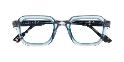 Face À Face Barry 1 3303 Occhiali Da Vista Chiari Per Donna (solo Montatura) In Gray