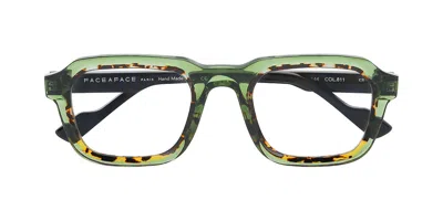 Face À Face Barry 2 811 Occhiali Da Vista Verdi Per Donna (solo Montatura)