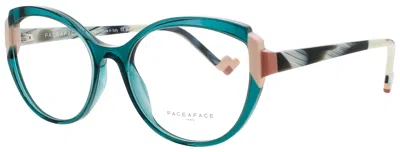 Face À Face Face A Face Bocca Bloom 1 Mini Eyeglasses 52-17-140 In Blue