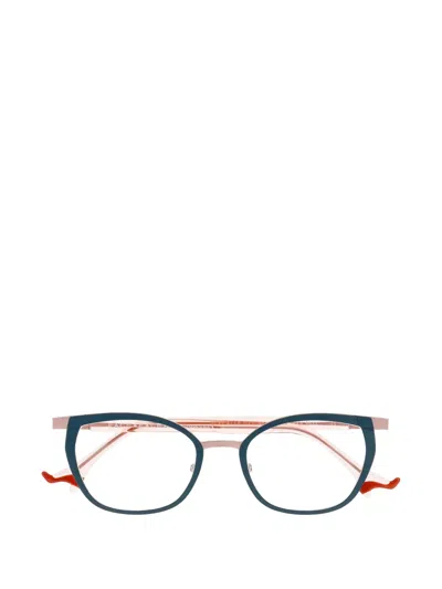 Face À Face Bocca Cocto Geometric-frame Glasses In Blue