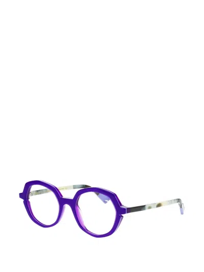 Face À Face Bocca Fame 1 Geometric Glasses In Purple
