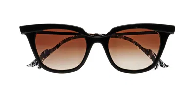 Face À Face Bocca Kahlo 1 100 Women's Sunglasses Black Size 53