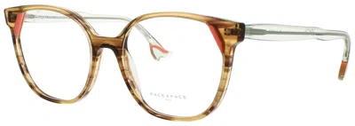 Face À Face Face A Face Bocca Lemon 3 Acetate Eyeglasses 54-17-145 In 1800 - Transparent Havana Tortoise / Demo