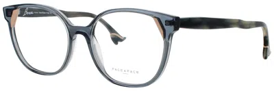 Face À Face Face A Face Bocca Lemon 3 Eyeglasses In Acetate, 54-17-145 In White