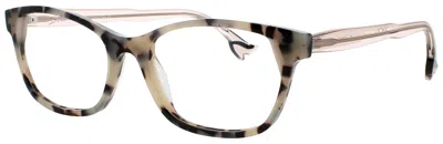 Face À Face Face A Face Bocca Lemon 4 Acetate Eyeglasses 54-17-145 In White