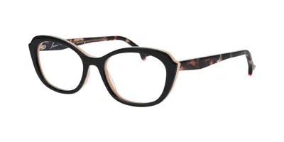 Face À Face Bocca Plum 1 196 Occhiali Da Vista Neri Per Donna (solo Montatura)