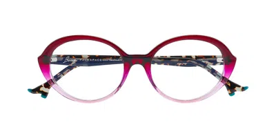 Face À Face Bocca Plum 2 4595 Occhiali Da Vista Rosa Per Donna (solo Montatura)