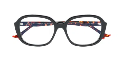 Face À Face Bocca Plum 3 100 Occhiali Da Vista Neri Per Donna (solo Montatura) In Black