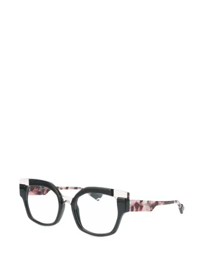 Face À Face Boccachance Geometric-frame Glasses In Black