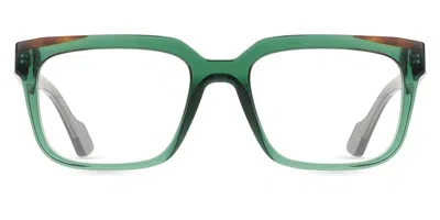 Face À Face Carar 2 3649 Occhiali Da Vista Verdi Per Donna (solo Montatura)