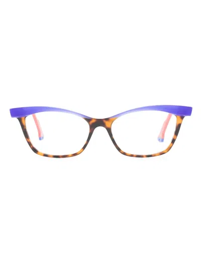 Face À Face Cat-eye Frame Glasses In Orange