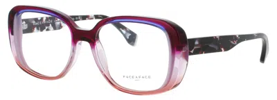 Face À Face Face A Face Cat-eye Acetate Eyeglasses 53-17-140 In Purple
