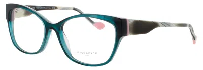 Face À Face Face A Face Cat-eye Acetate Eyeglasses 55-16-140 In Red