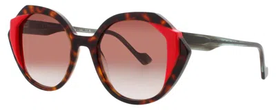 Face À Face Face A Face Cat-eye Acetate Sunglasses 51-20-142 In 2150 - Light / Dark Tortoise / Brown Gradient