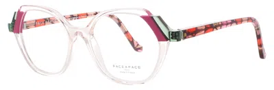 Face À Face Face A Face Cat-eye Optical Glasses, 50mm In 0032 - Mandarin Crystal / Demo