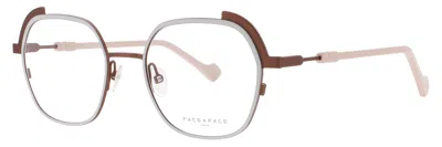 Face À Face Face A Face Cilaos 2 Metal Eyeglasses 49-20-144 In 984 - White / Demo