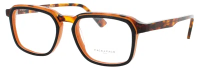 Face À Face Face A Face Cloud 2 Men's Acetate Eyeglasses (55-19-150) In Brown