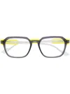 Face À Face Colour-block Glasses In Grey