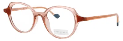 Face À Face Face A Face Djune 1 Acetate Eyeglasses 48-19-140 In Brown