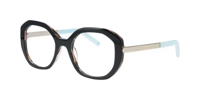 Face À Face Dunes 1 2773 Occhiali Da Vista Neri Per Donna (solo Montatura)