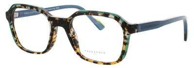 Face À Face Face A Face Echos 1 Men's Acetate Eyeglasses 51-19-145 In 6204 - Tortoise Duo Mustard / Demo