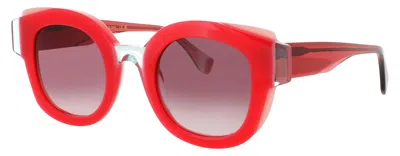 Face À Face Face A Face Fashion Sunglasses 47-26-145 In Red