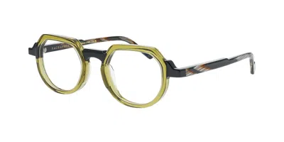 Face À Face Flicker 1 813 Occhiali Da Vista Verdi Per Uomo (solo Montatura)