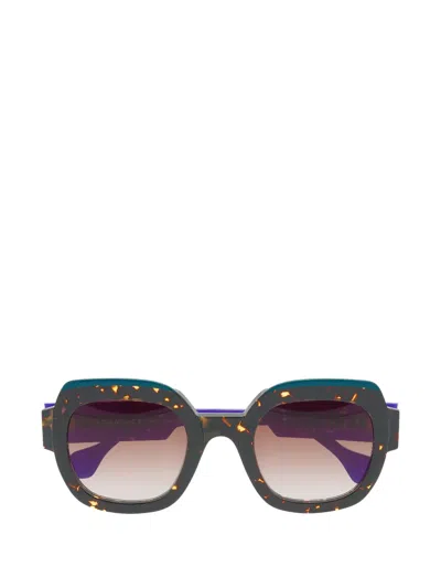 Face À Face Frost 2 Geometric-frame Sunglasses In Brown