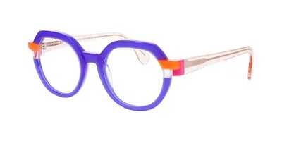 Face À Face Futur 1 8761 Occhiali Da Vista Purple Per Donna (solo Montatura)