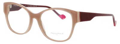 Face À Face Face A Face Gemma 1 Acetate Eyeglasses 52-16-140 In Brown