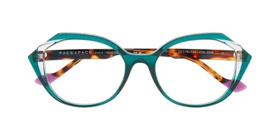 Face À Face Kaledo 3 Women's Glasses, Green, Size 54