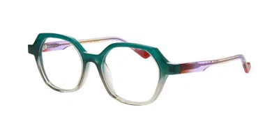 Face À Face Kanji 3 4174 Occhiali Da Vista Verdi Per Donna (solo Montatura)