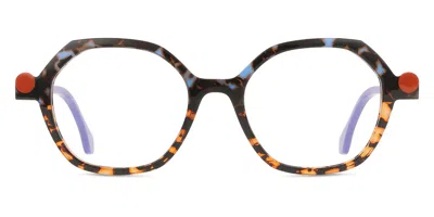 Face À Face Kyoto 2 Women's Glasses, Tortoiseshell, Size 50 In Brown