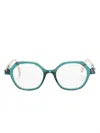 Face À Face Kyoto Round-frame Glasses In Pink