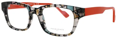 Face À Face Face A Face Men's Acetate Eyeglasses 51 In Gray