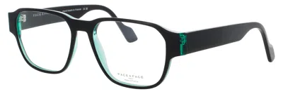 Face À Face Face A Face Men's Acetate Eyeglasses 57mm In Black