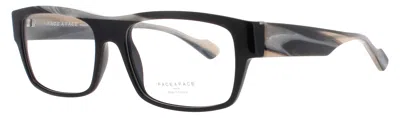 Face À Face Face A Face Men's Acetate Eyeglasses 57mm In 1902 - Wild Horn / Demo