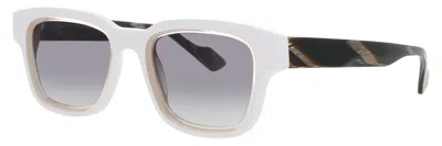 Face À Face Face A Face Men's Acetate Square Sunglasses In White