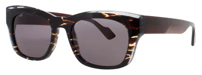 Face À Face Face A Face Men's Acetate Square Sunglasses 53-19-152 In Brown