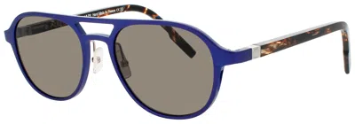 Face À Face Face A Face Men's Oversized Aviator Sunglasses 52-18-144 In Blue
