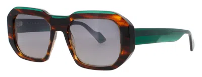 Face À Face Face A Face Men's Oversized Square Sunglasses 56-19-152 In Red