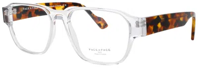 Face À Face Face A Face Men's Rectangular Eyeglasses 57-17-145 In Yellow