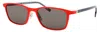 Face À Face Face A Face Men's Rectangular Sunglasses 56-19-150 In Red