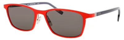 Face À Face Face A Face Men's Rectangular Sunglasses 56-19-150 In Red