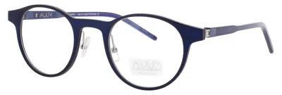 Face À Face Face A Face Men's Round Metal Eyeglasses 47-22-148 In Black
